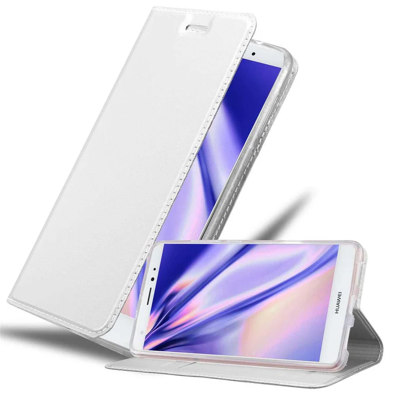 Cadorabo Hülle kompatibel mit Huawei MATE S Schutzhülle mit Magnetverschluss, Standfunktion und Kartenfach