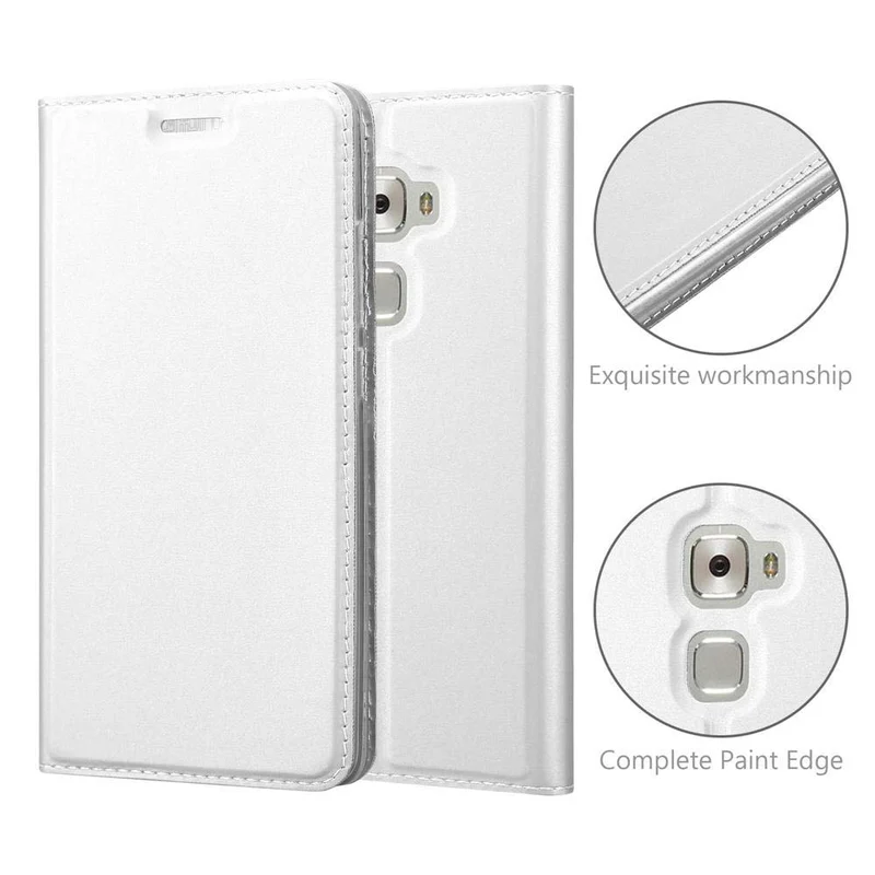Cadorabo Hülle kompatibel mit Huawei MATE S Schutzhülle mit Magnetverschluss, Standfunktion und Kartenfach