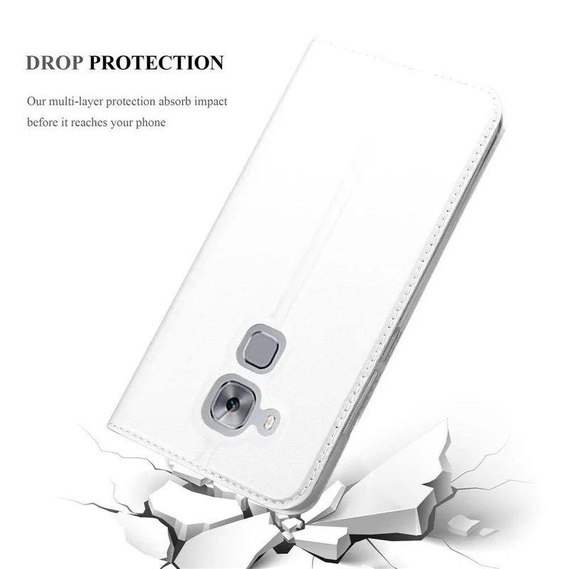 Cadorabo Hülle kompatibel mit Huawei NOVA PLUS Schutzhülle mit Magnetverschluss, Standfunktion und Kartenfach