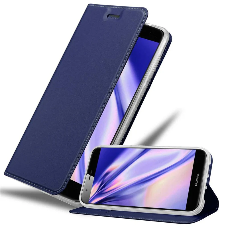 Cadorabo Hülle kompatibel mit Huawei ASCEND G7 PLUS / G8 / GX8 Schutzhülle mit Magnetverschluss, Standfunktion und Kartenfach