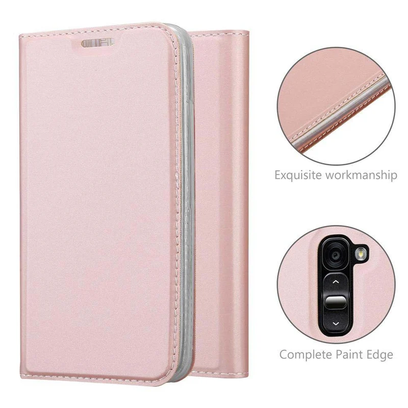 Cadorabo Hülle kompatibel mit LG G2 MINI Schutzhülle mit Magnetverschluss, Standfunktion und Kartenfach