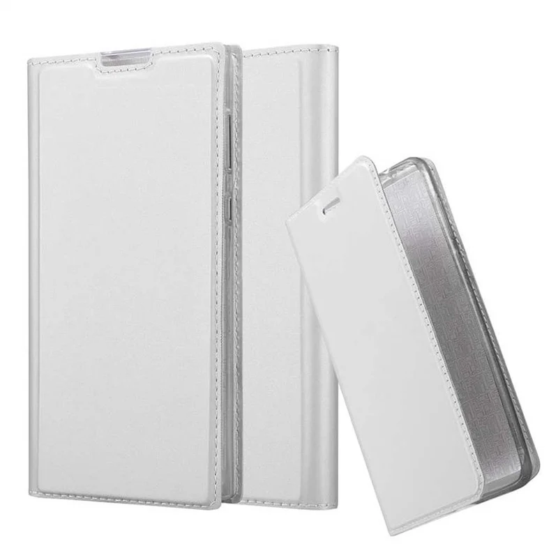Cadorabo Hülle kompatibel mit Sony Xperia L1 Schutzhülle mit Magnetverschluss, Standfunktion und Kartenfach