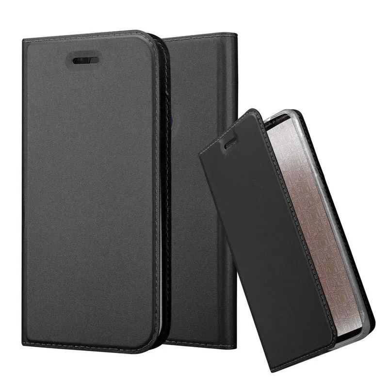 Cadorabo Hülle kompatibel mit Honor 8 / 8 PREMIUM Schutzhülle mit Magnetverschluss, Standfunktion und Kartenfach