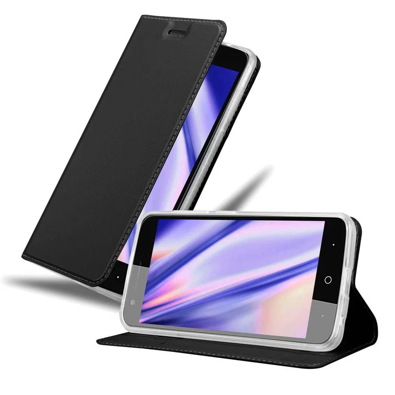 Cadorabo Hülle kompatibel mit ZTE Blade V8 MINI Schutzhülle mit Magnetverschluss, Standfunktion und Kartenfach
