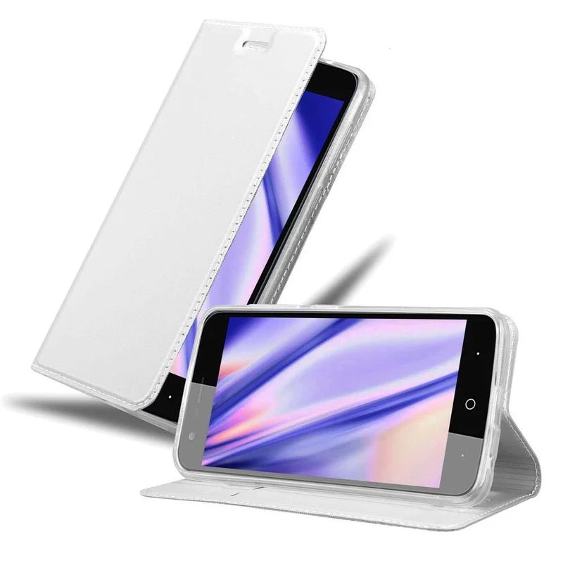 Cadorabo Hülle kompatibel mit ZTE Blade V8 MINI Schutzhülle mit Magnetverschluss, Standfunktion und Kartenfach