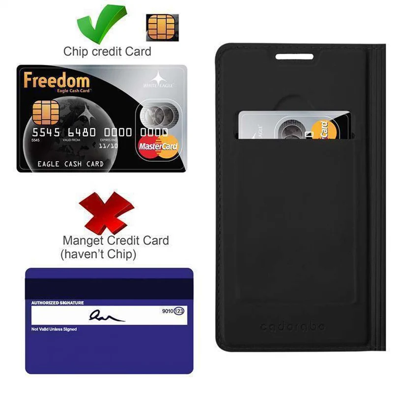 Cadorabo Hülle kompatibel mit ZTE Blade V8 MINI Schutzhülle mit Magnetverschluss, Standfunktion und Kartenfach