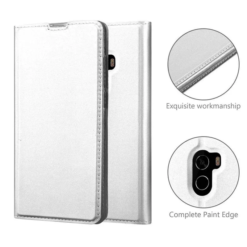 Cadorabo Hülle kompatibel mit Xiaomi Mi MIX 2 Schutzhülle mit Magnetverschluss, Standfunktion und Kartenfach