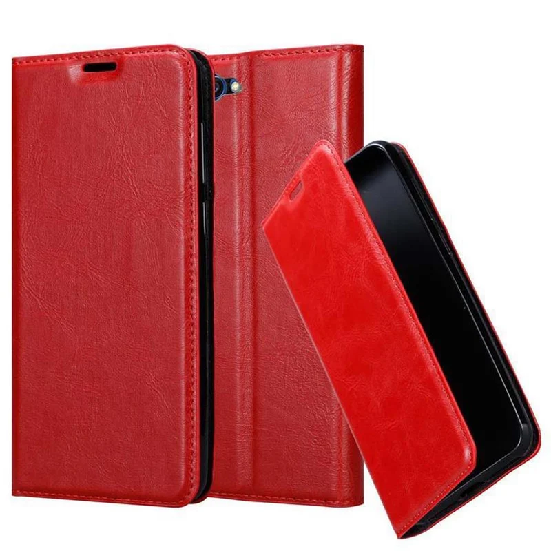 Cadorabo Hülle kompatibel mit Honor View 10 Schutzhülle mit Magnetverschluss, Standfunktion und Kartenfach