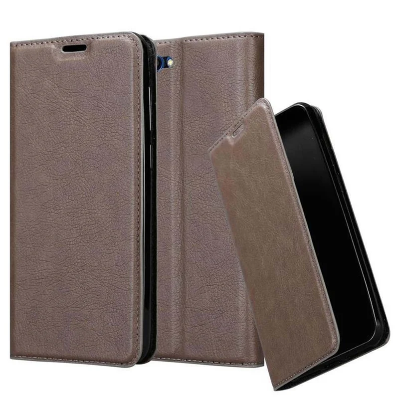 Cadorabo Hülle kompatibel mit Honor View 10 Schutzhülle mit Magnetverschluss, Standfunktion und Kartenfach