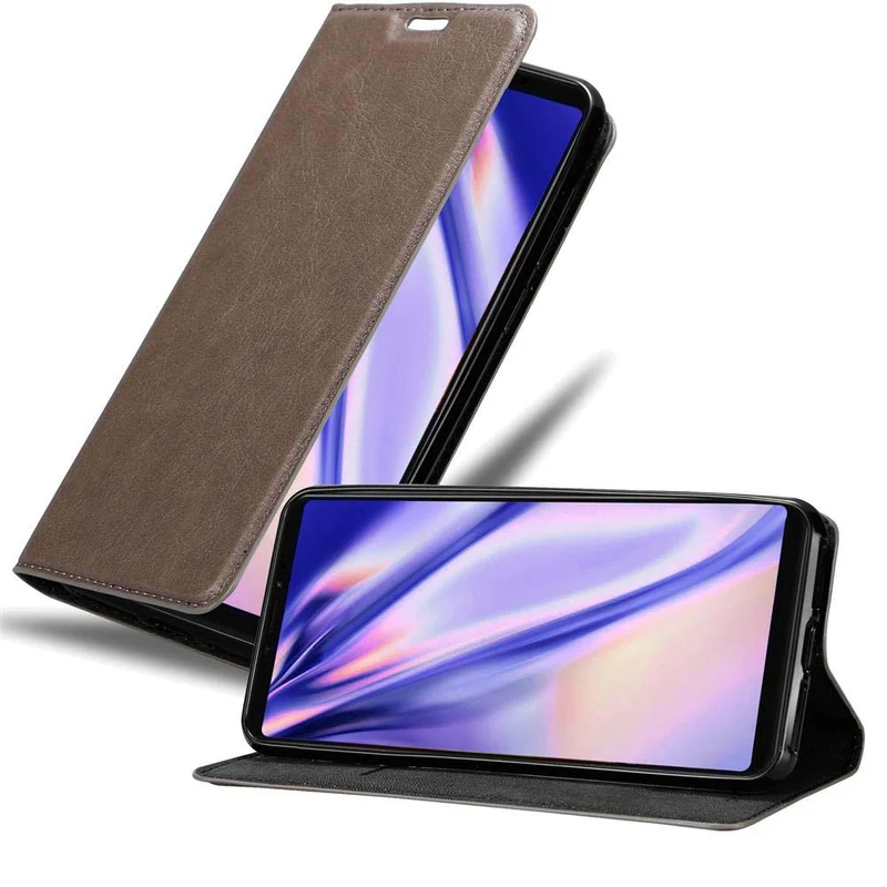 Cadorabo Hülle kompatibel mit Xiaomi Mi MAX 3 Schutzhülle mit Magnetverschluss, Standfunktion und Kartenfach