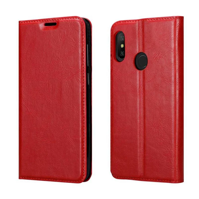 Cadorabo Hülle kompatibel mit Xiaomi Mi A2 LITE / RedMi 6 PRO Schutzhülle mit Magnetverschluss, Standfunktion und Kartenfach
