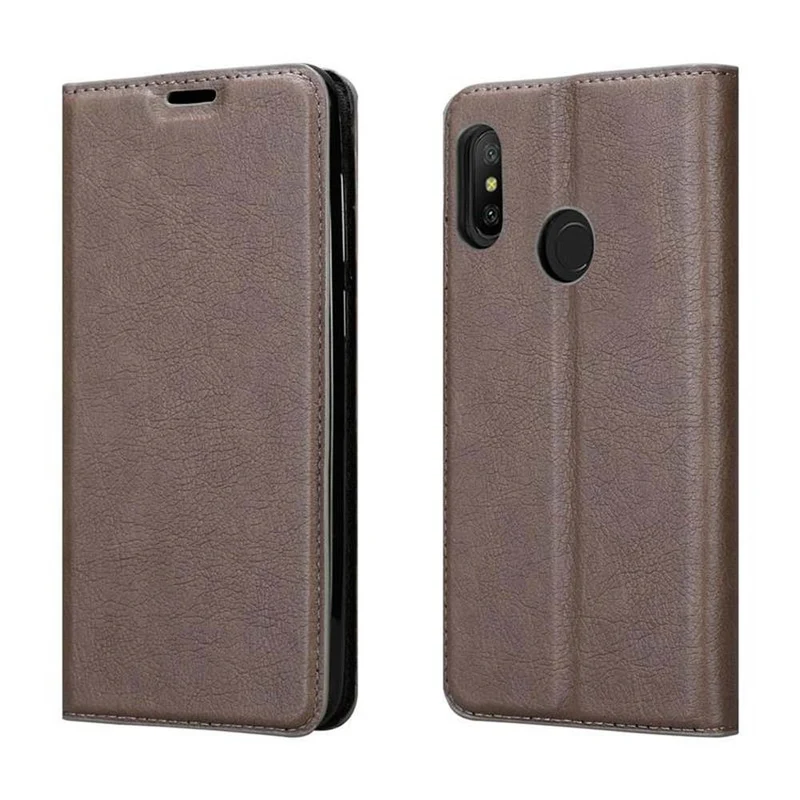 Cadorabo Hülle kompatibel mit Xiaomi Mi A2 LITE / RedMi 6 PRO Schutzhülle mit Magnetverschluss, Standfunktion und Kartenfach