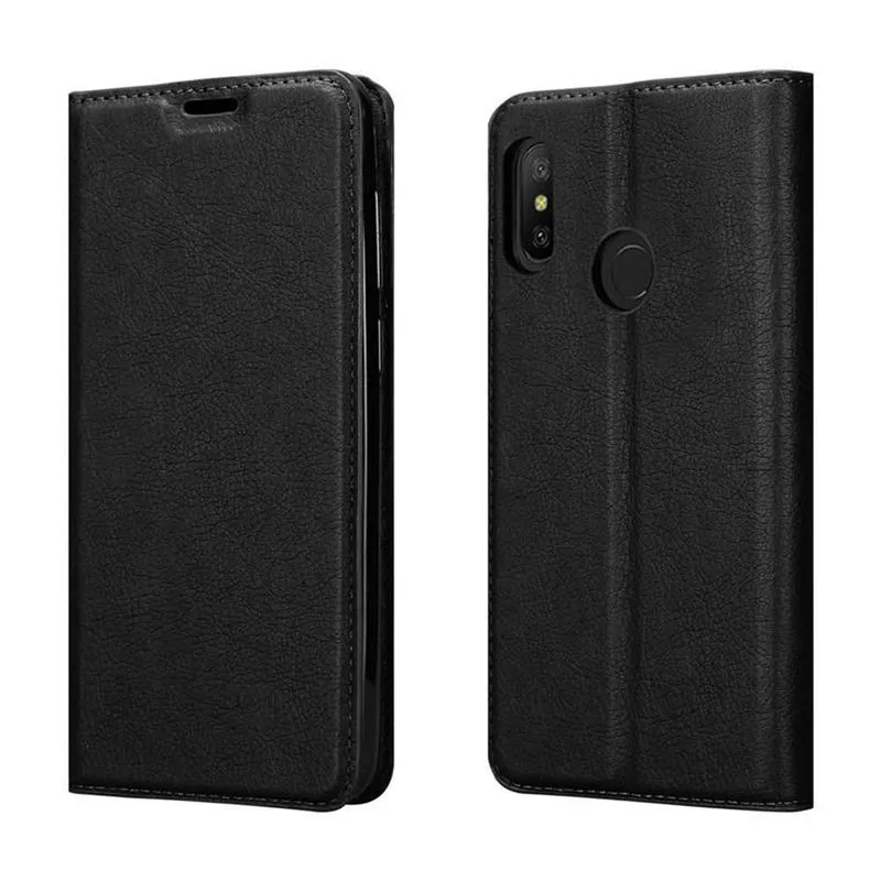 Cadorabo Hülle kompatibel mit Xiaomi Mi A2 LITE / RedMi 6 PRO Schutzhülle mit Magnetverschluss, Standfunktion und Kartenfach