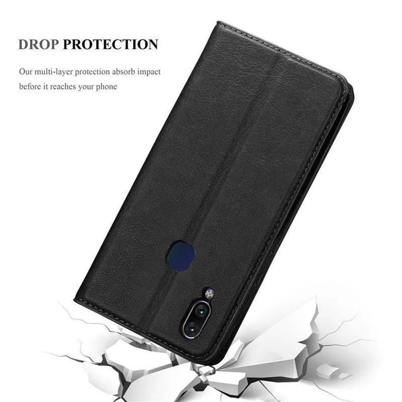 Cadorabo Hülle kompatibel mit Vivo NEX Schutzhülle mit Magnetverschluss, Standfunktion und Kartenfach