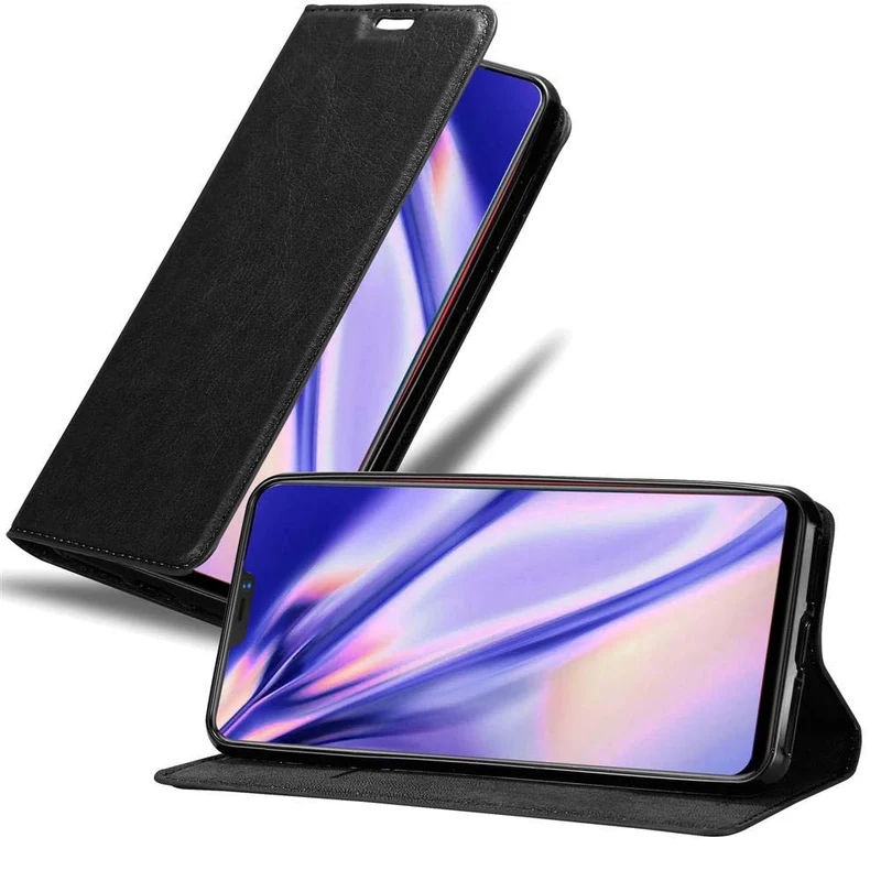 Cadorabo Hülle kompatibel mit Vivo X21 Schutzhülle mit Magnetverschluss, Standfunktion und Kartenfach