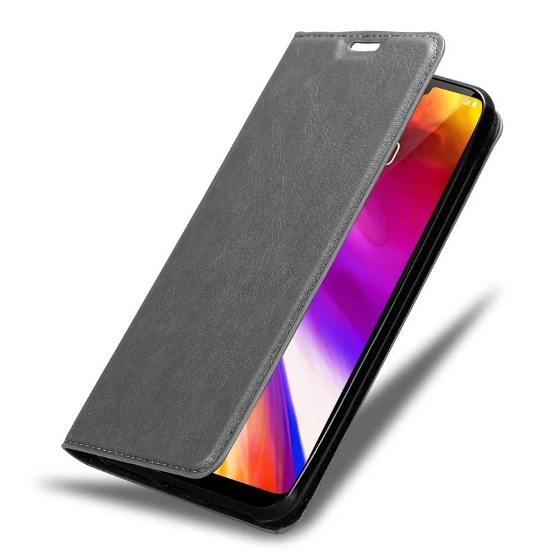 Cadorabo Hülle kompatibel mit LG G7 ThinQ / FIT / ONE Schutzhülle mit Magnetverschluss, Standfunktion und Kartenfach