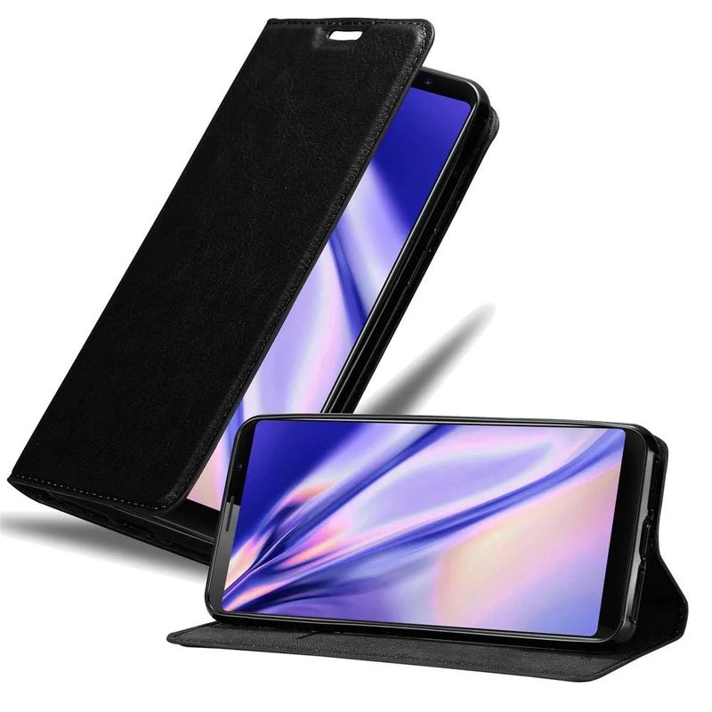 Cadorabo Hülle kompatibel mit Cubot POWER Schutzhülle mit Magnetverschluss, Standfunktion und Kartenfach