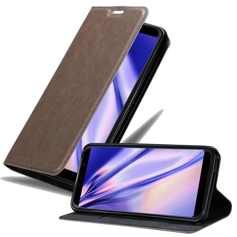 Cadorabo Hülle kompatibel mit WIKO VIEW MAX Schutzhülle mit Magnetverschluss, Standfunktion und Kartenfach