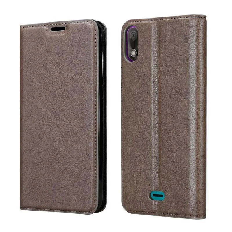 Cadorabo Hülle kompatibel mit WIKO VIEW MAX Schutzhülle mit Magnetverschluss, Standfunktion und Kartenfach