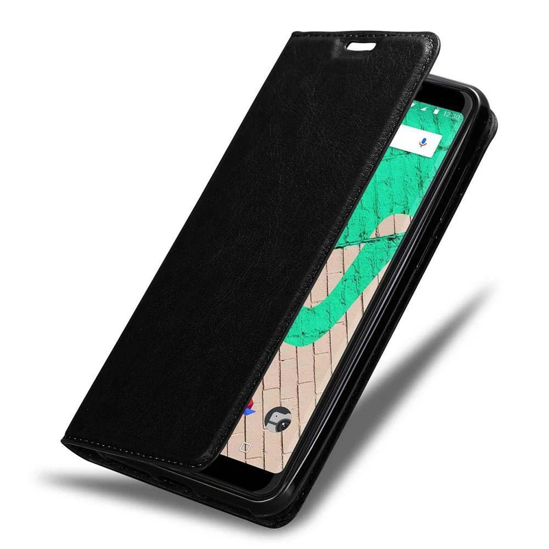 Cadorabo Hülle kompatibel mit WIKO VIEW MAX Schutzhülle mit Magnetverschluss, Standfunktion und Kartenfach