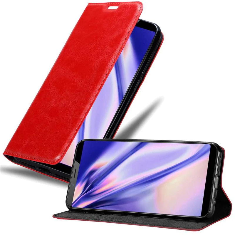 Cadorabo Hülle kompatibel mit ZTE Nubia N3 Schutzhülle mit Magnetverschluss, Standfunktion und Kartenfach