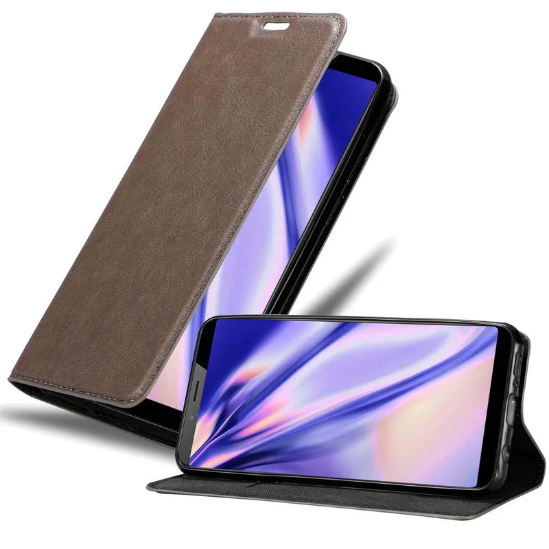 Cadorabo Hülle kompatibel mit ZTE Nubia N3 Schutzhülle mit Magnetverschluss, Standfunktion und Kartenfach