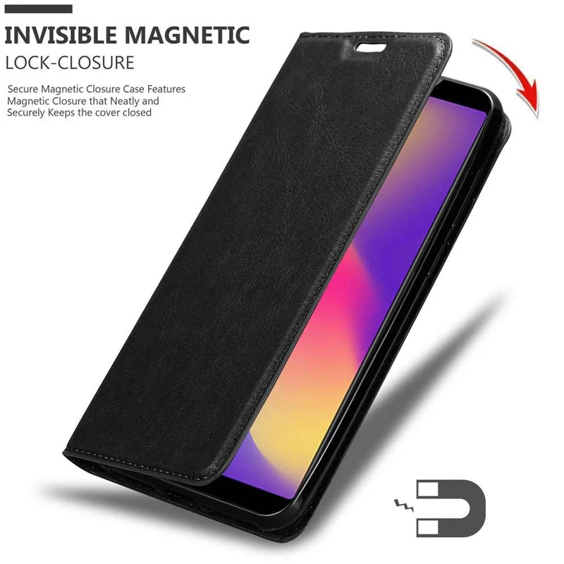 Cadorabo Hülle kompatibel mit ZTE Nubia N3 Schutzhülle mit Magnetverschluss, Standfunktion und Kartenfach