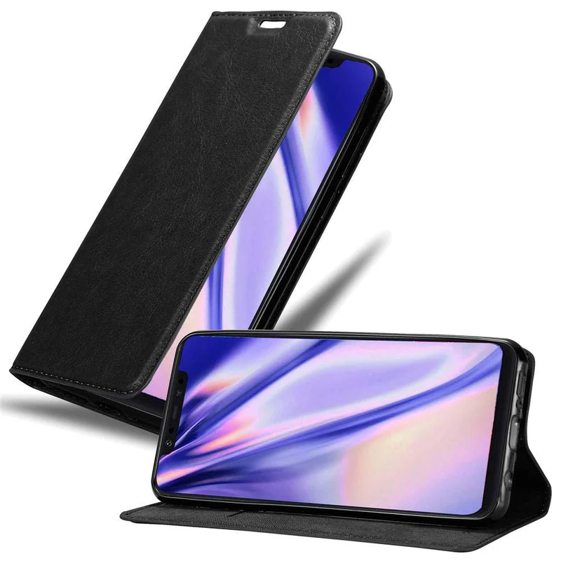 Cadorabo Hülle kompatibel mit Xiaomi Mi 8 Schutzhülle mit Magnetverschluss, Standfunktion und Kartenfach