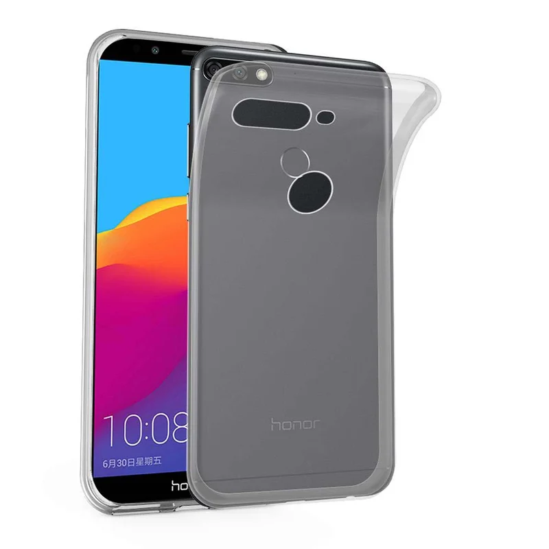 Cadorabo Hülle kompatibel mit Honor 7C / Huawei Y7 2018 Schutzhülle aus flexiblem TPU Silikon