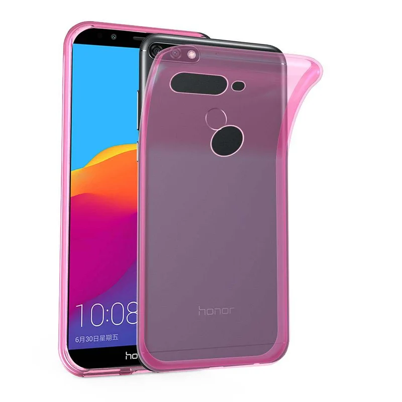 Cadorabo Hülle kompatibel mit Honor 7C / Huawei Y7 2018 Schutzhülle aus flexiblem TPU Silikon