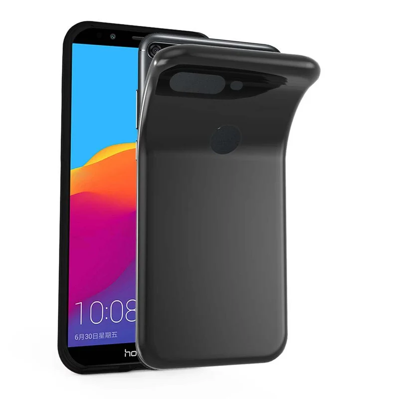 Cadorabo Hülle kompatibel mit Honor 7C / Huawei Y7 2018 Schutzhülle aus flexiblem TPU Silikon