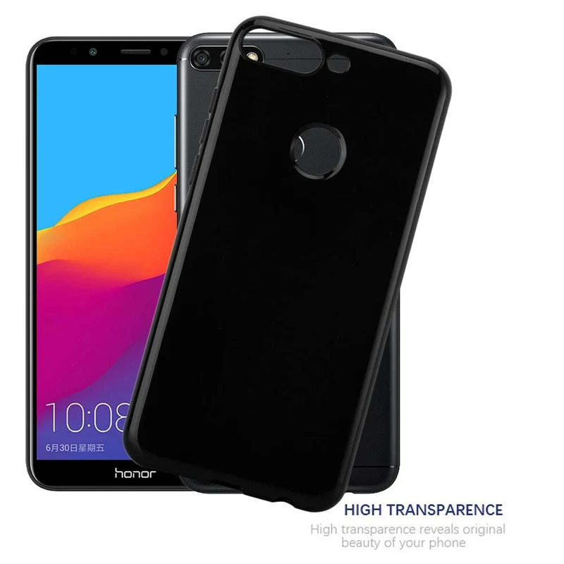 Cadorabo Hülle kompatibel mit Honor 7C / Huawei Y7 2018 Schutzhülle aus flexiblem TPU Silikon