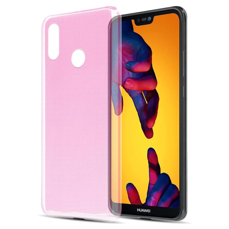 Cadorabo Hülle kompatibel mit Huawei P20 LITE 2018 / NOVA 3E Schutzhülle aus flexiblem TPU Silikon