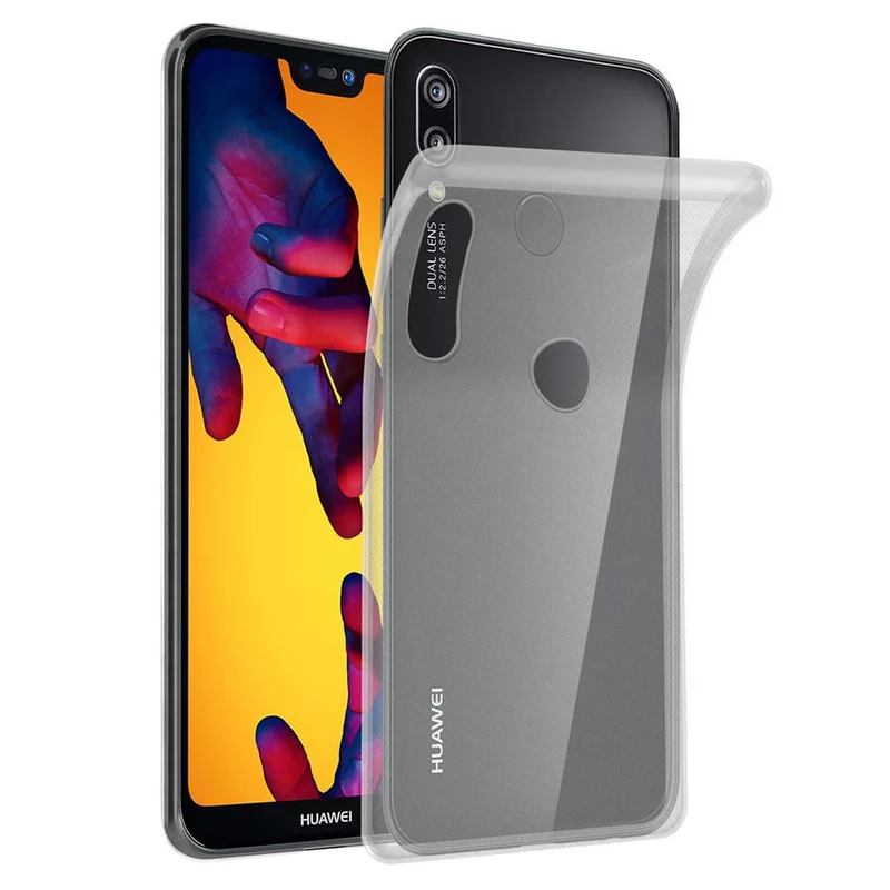 Cadorabo Hülle kompatibel mit Huawei P20 LITE 2018 / NOVA 3E Schutzhülle aus flexiblem TPU Silikon