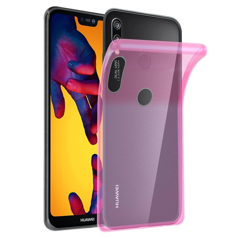 Cadorabo Hülle kompatibel mit Huawei P20 LITE 2018 / NOVA 3E Schutzhülle aus flexiblem TPU Silikon