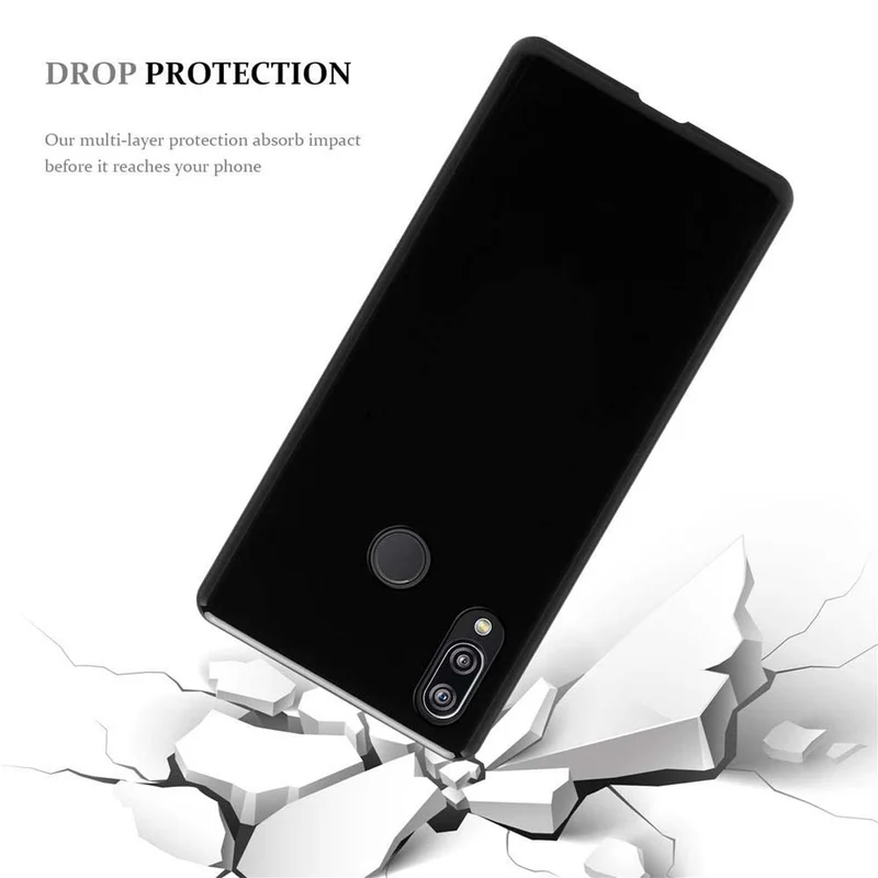 Cadorabo Hülle kompatibel mit Huawei P20 LITE 2018 / NOVA 3E Schutzhülle aus flexiblem TPU Silikon
