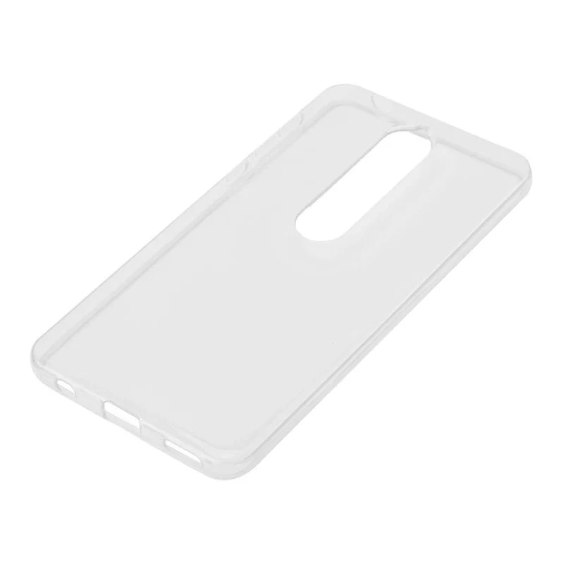 Cadorabo Hülle kompatibel mit Nokia 6,1 Schutzhülle aus flexiblem TPU Silikon