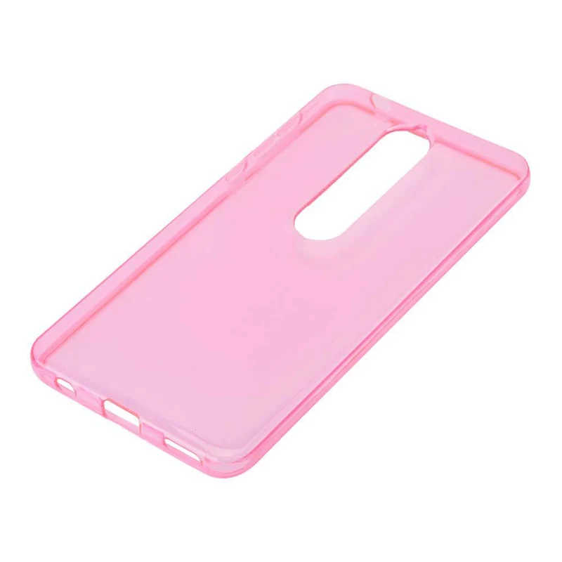 Cadorabo Hülle kompatibel mit Nokia 6,1 Schutzhülle aus flexiblem TPU Silikon