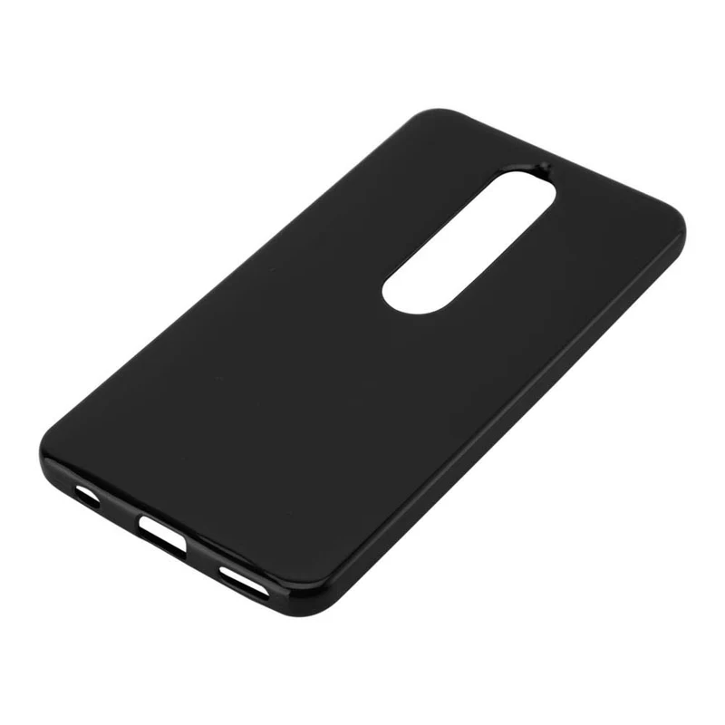 Cadorabo Hülle kompatibel mit Nokia 6,1 Schutzhülle aus flexiblem TPU Silikon