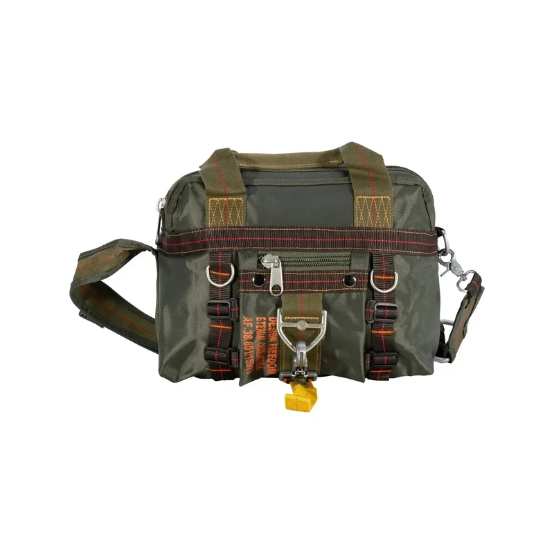 Handtasche Karabiner klein oliv