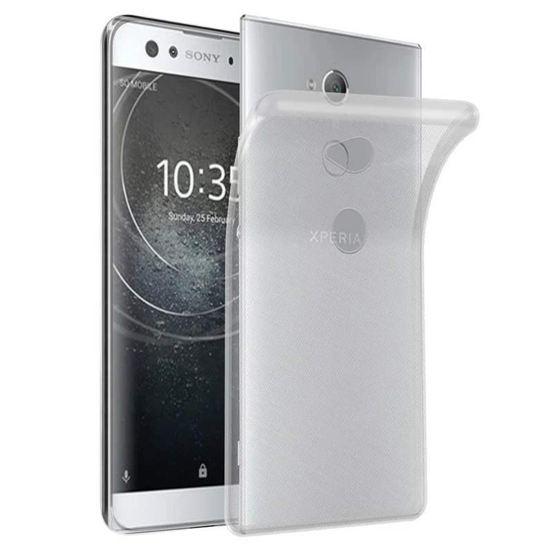 Cadorabo Hülle kompatibel mit Sony Xperia XA2 ULTRA Schutzhülle aus flexiblem TPU Silikon