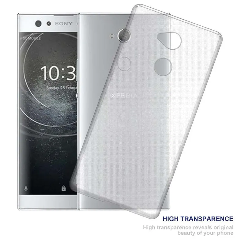 Cadorabo Hülle kompatibel mit Sony Xperia XA2 ULTRA Schutzhülle aus flexiblem TPU Silikon