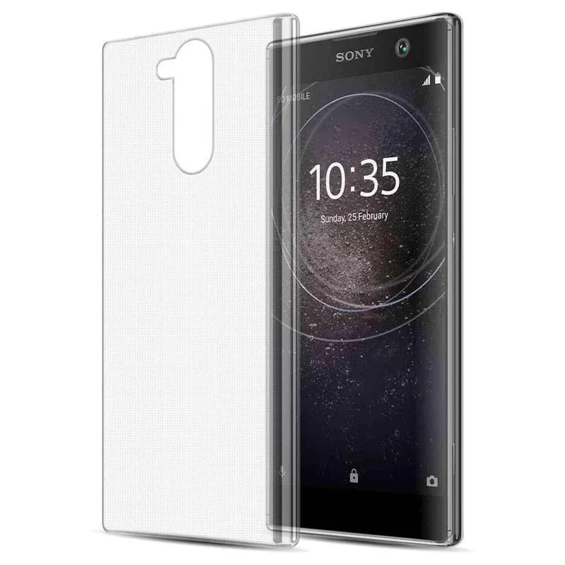 Cadorabo Hülle kompatibel mit Sony Xperia XA2 Schutzhülle aus flexiblem TPU Silikon