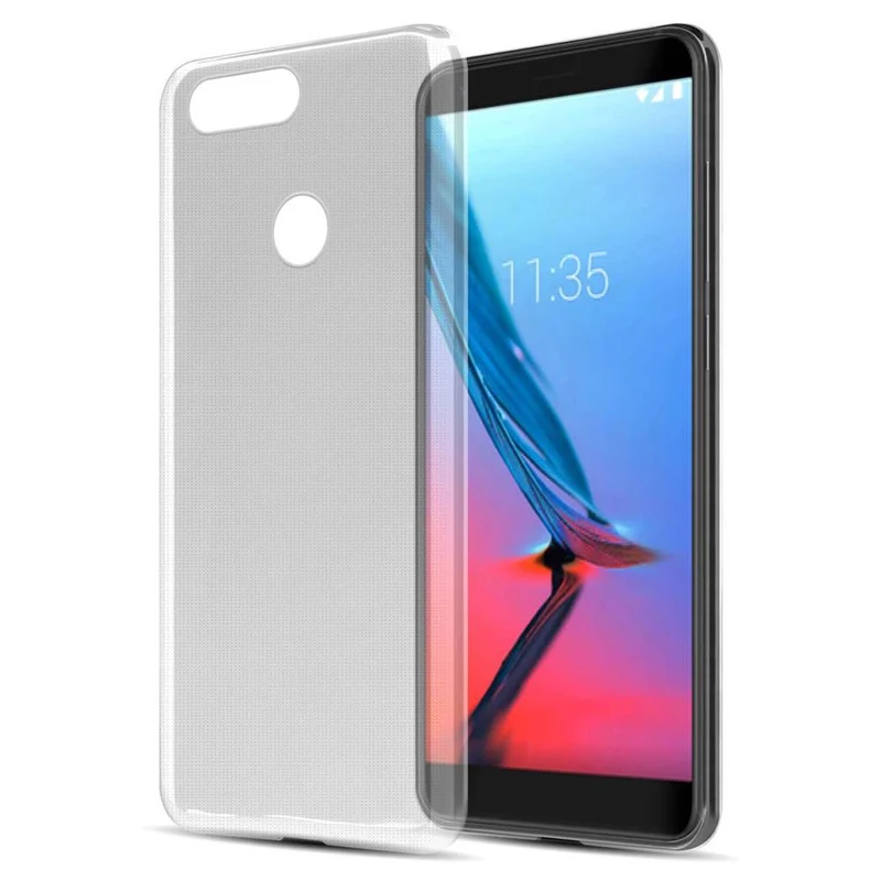 Cadorabo Hülle kompatibel mit ZTE Blade V9 Schutzhülle aus flexiblem TPU Silikon