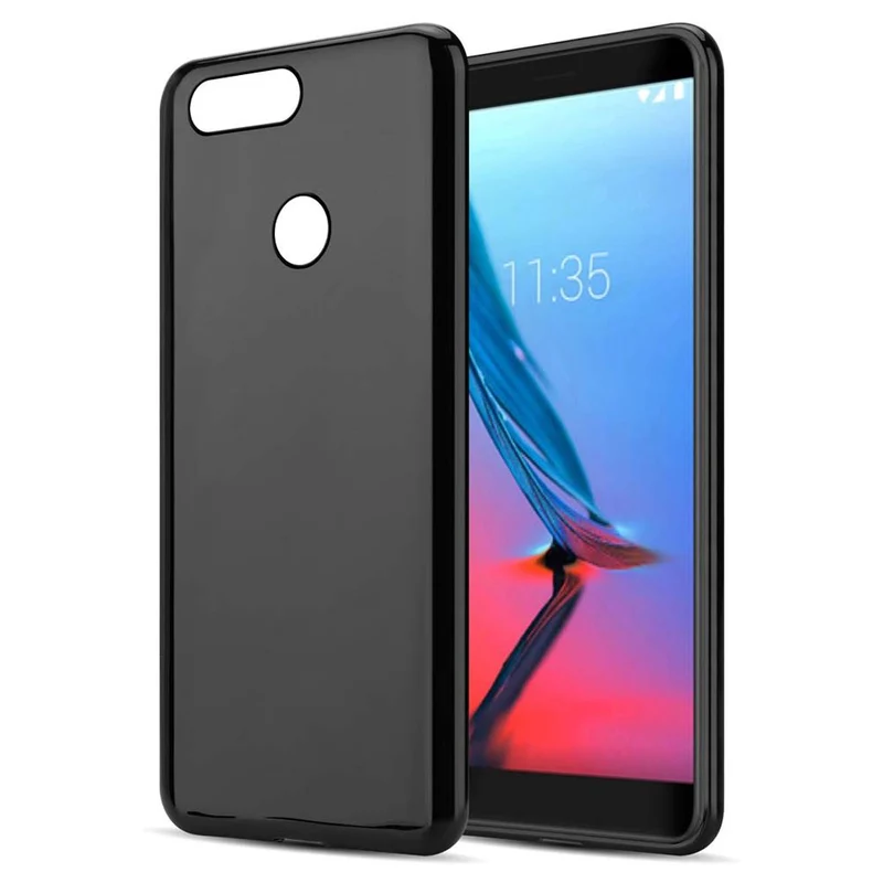 Cadorabo Hülle kompatibel mit ZTE Blade V9 Schutzhülle aus flexiblem TPU Silikon