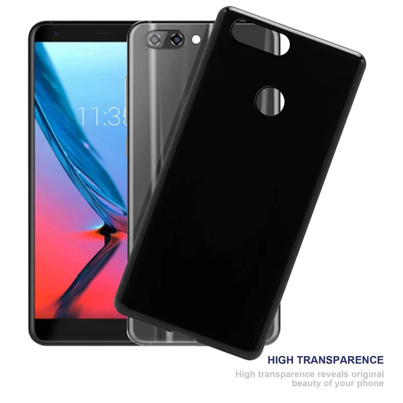 Cadorabo Hülle kompatibel mit ZTE Blade V9 Schutzhülle aus flexiblem TPU Silikon