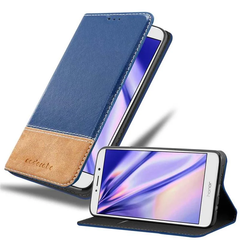 Cadorabo Hülle kompatibel mit Huawei MATE 9 LITE / GR5 2017 / Honor 6X Schutzhülle mit Magnetverschluss, Standfunktion und Kartenfach