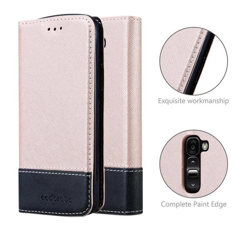 Cadorabo Hülle kompatibel mit LG G2 MINI Schutzhülle mit Magnetverschluss, Standfunktion und Kartenfach
