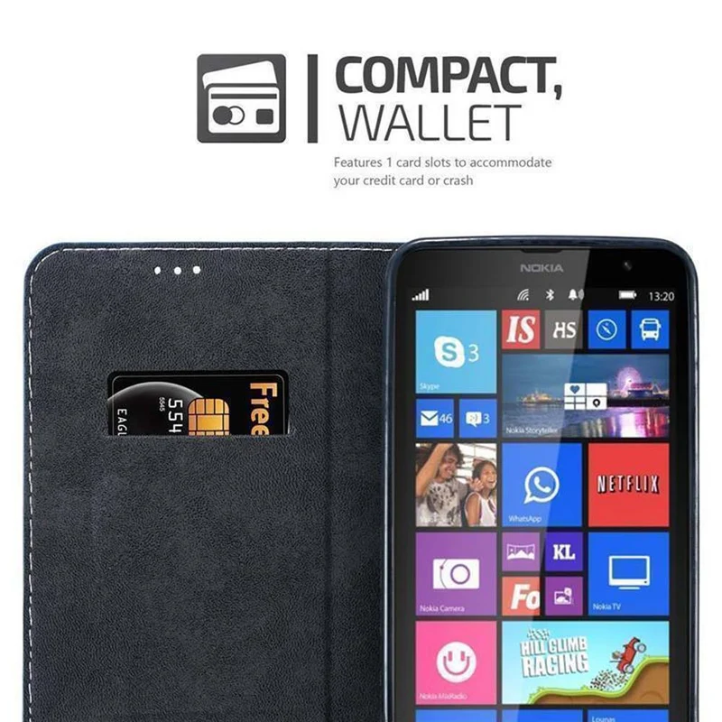 Cadorabo Hülle kompatibel mit OnePlus 3 / 3T Schutzhülle mit Magnetverschluss, Standfunktion und Kartenfach