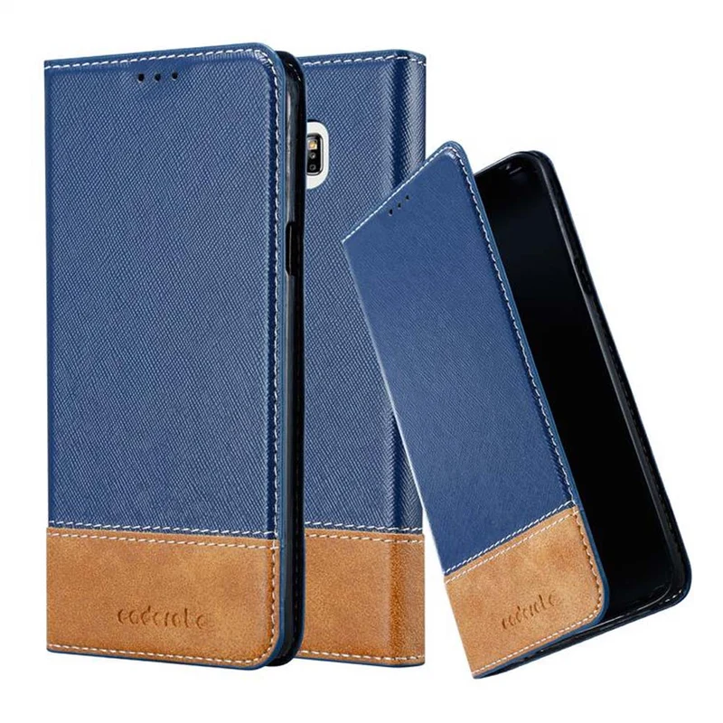 Cadorabo Hülle kompatibel mit Samsung Galaxy NOTE 5 Schutzhülle mit Magnetverschluss, Standfunktion und Kartenfach